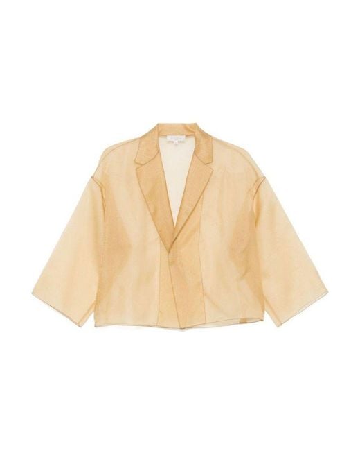 Antonelli Natural Sheer Blazer Jacket