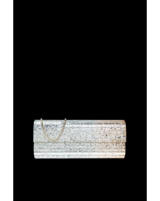 Jimmy Choo Black Oo Sweetie Embellished Clutch Bag
