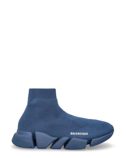 Balenciaga Blue Speed 2.0 Sneakers for men