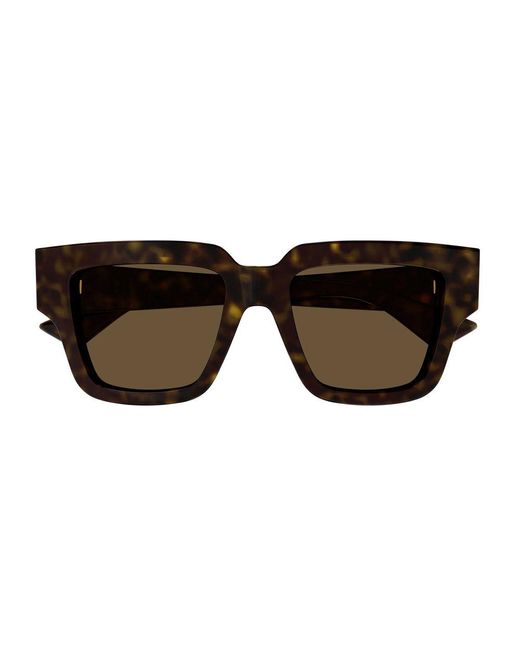 Bottega Veneta Brown Bv1276S Tri-Fold-Line New Classic 002 Sunglasses