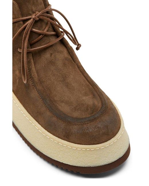 Marsèll Brown Parapana Lace-up Boots