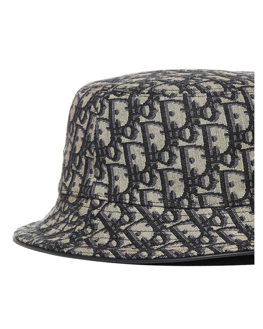 Dior Men's Reversible Oblique Bucket Hat