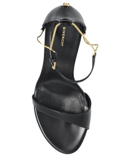 Givenchy Black Heeled Sandals