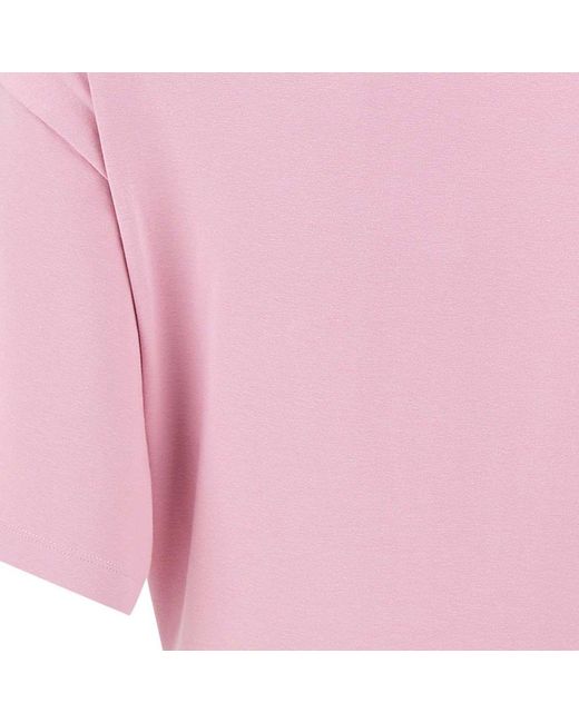 IRO Pink Alizee Braid Detailed T-shirt