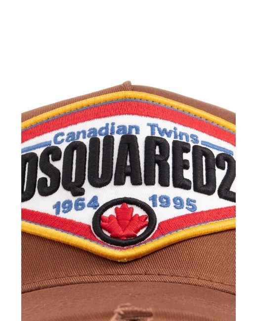 DSquared² Red Baseball Cap, for men