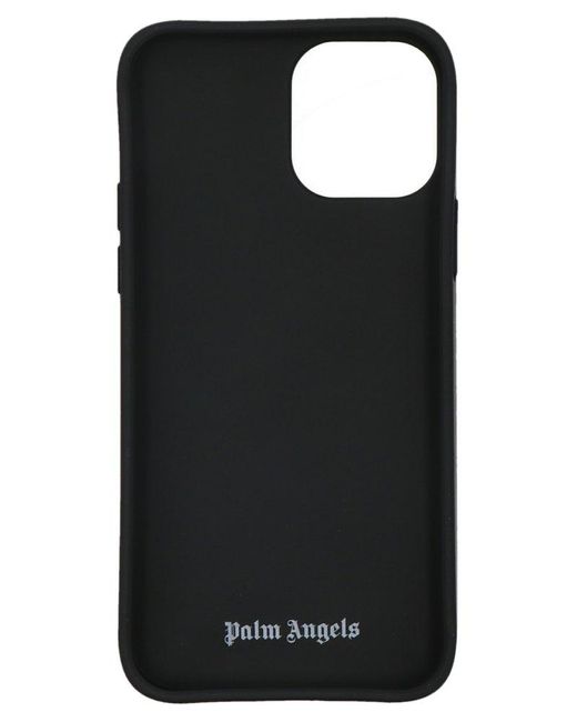 Palm Angels Broken Palm Iphone 12/12 Pro Case in Black Womens Accessories Phone cases 