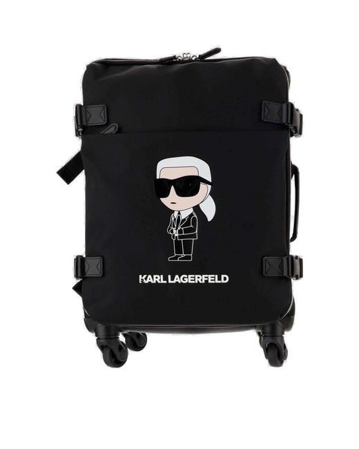 Karl Lagerfeld Black Trolley K/ikonik 2.0