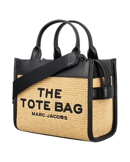Marc Jacobs Black 'the Woven Mini Tote Bag'