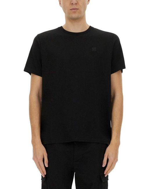 Moose Knuckles Black T-Shirt "Duluth" for men