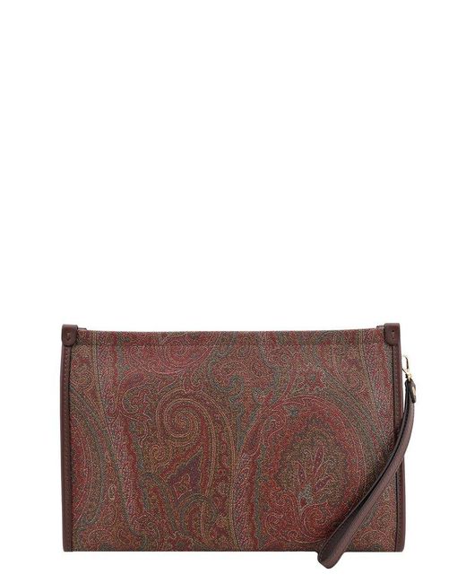 Etro Brown Clutch