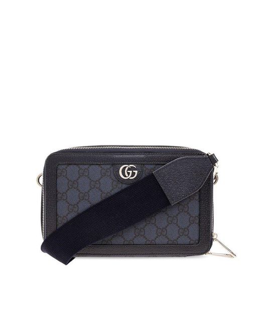 Gucci Blue Ophidia gg Coated Canvas Cross-body Bag for men