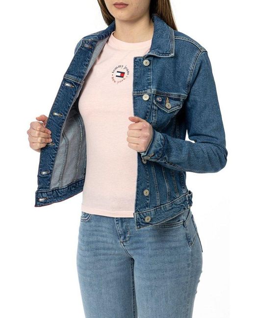 Tommy Hilfiger Blue Button-Up Denim Jacket