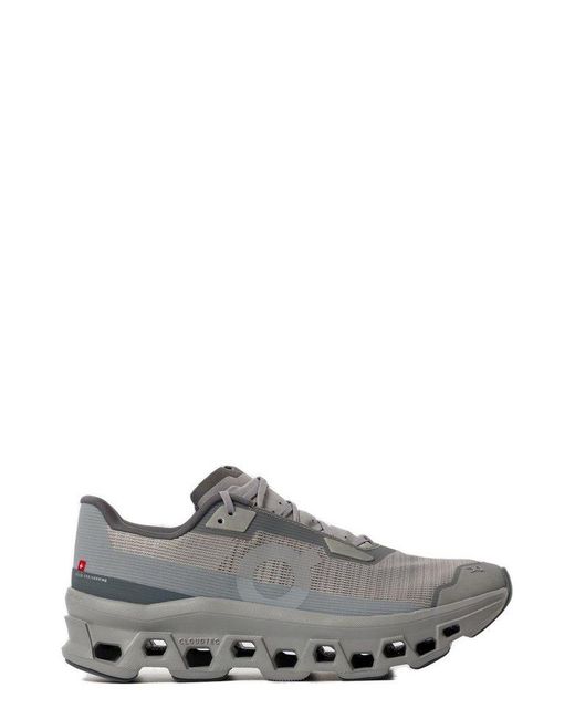 On Shoes Gray Cloudmonster Void Sneakers for men
