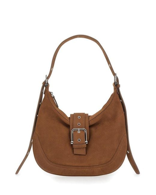 OSOI Brown Medium Brocle Shoulder Bag