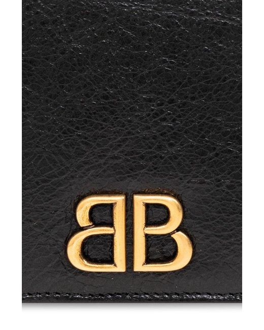 Balenciaga Black Card Holder,