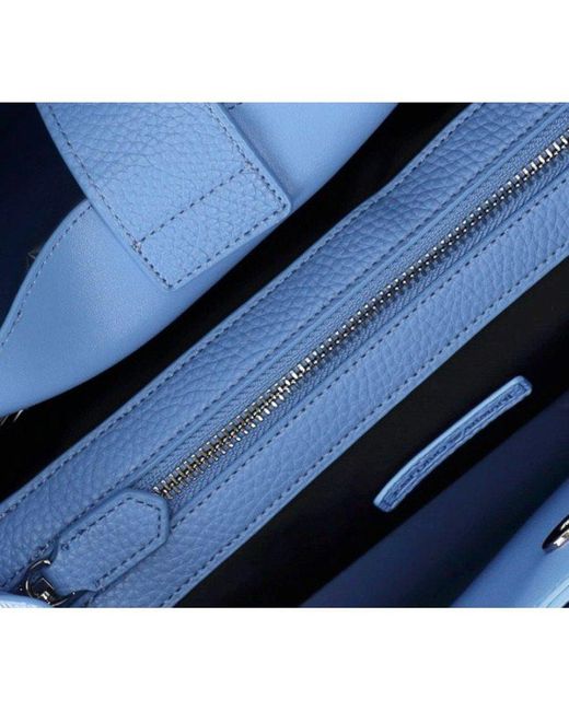 Emporio Armani Charm Light Blue Shopping Bag