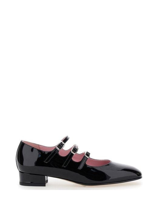 CAREL PARIS Black Paris Ariana Mary Janes Pumps