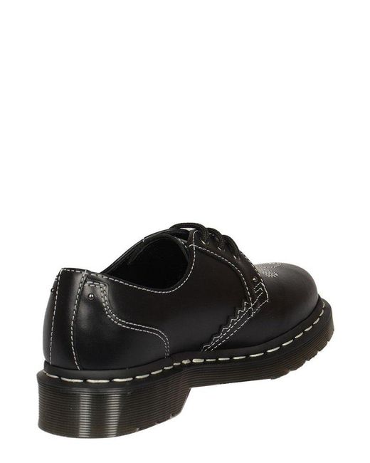 Dr. Martens Black 1461 Gothic Amerciana Oxford Shoes for men