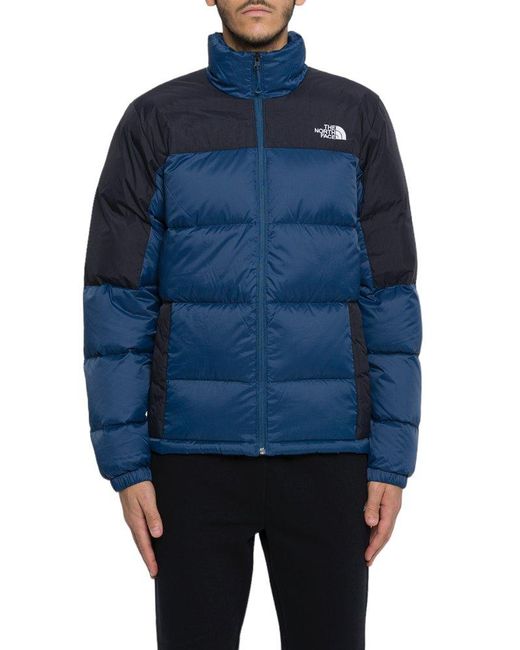 Mens north face blue jacket sale