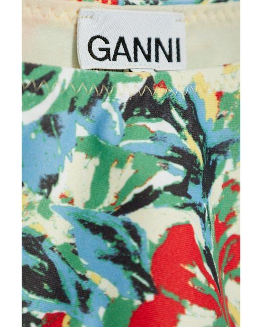 Ganni Blue Swimsuit Bottom