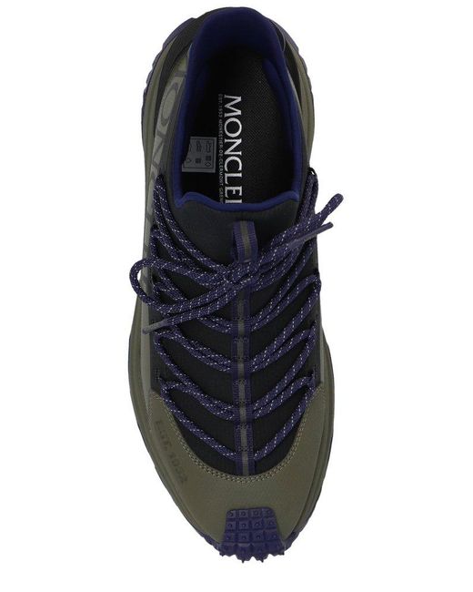 Moncler Black Trailgrip Lite2 Low-top Sneakers for men