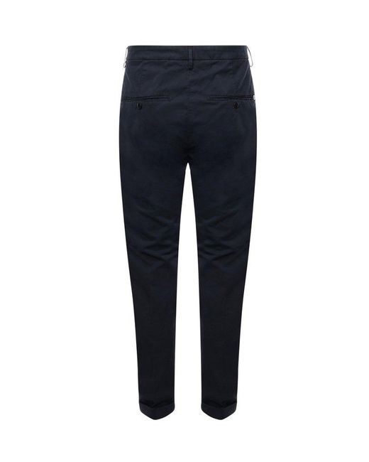 Dondup Blue Tapered Pants for men