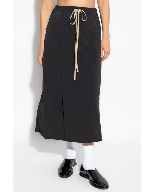 Fear Of God Black Military Wrap Skirt