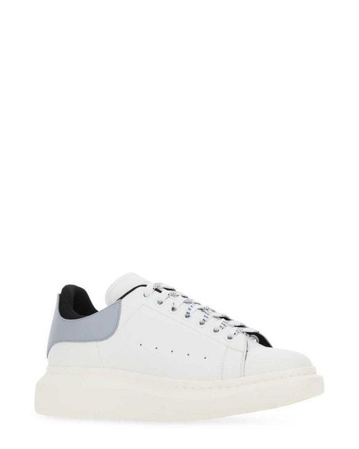 Alexander McQueen White S.rubb Oversized Lace-up Sneakers for men