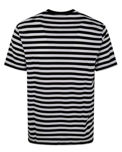 Michael Kors Black Sleek Crew Stripe for men