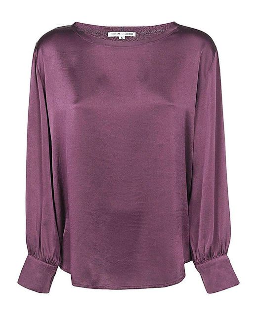 Shirt C-zero Purple Pullover Sweater