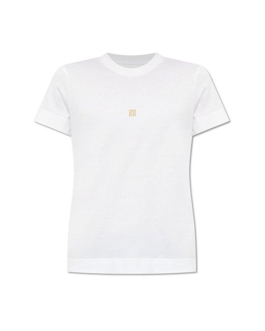 Givenchy White T-shirt With Logo,