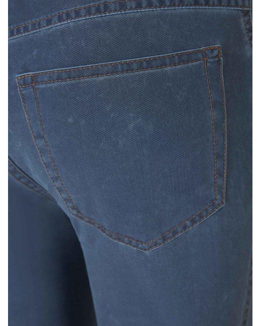Alexander Wang Blue Flares Slim-fit Jeans