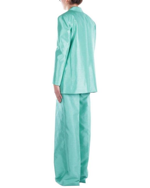 Liu Jo Green Shantung Blazer