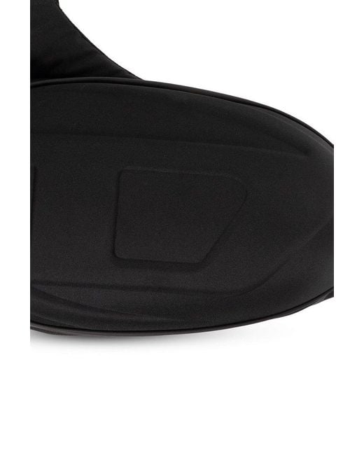 DIESEL Black ‘1Dr-Pod’ Shoulder Backpack for men
