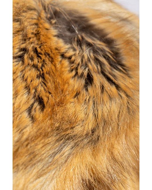 DSquared² Metallic Mid-length Fur Coat for men