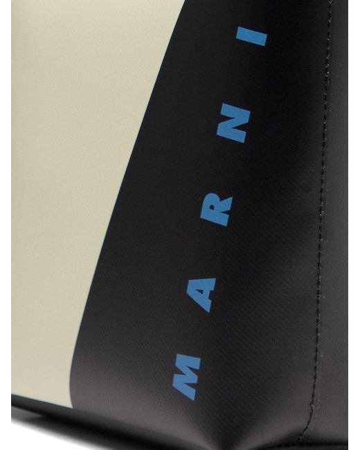 Marni Black Bicolour Crossbody Bag for men