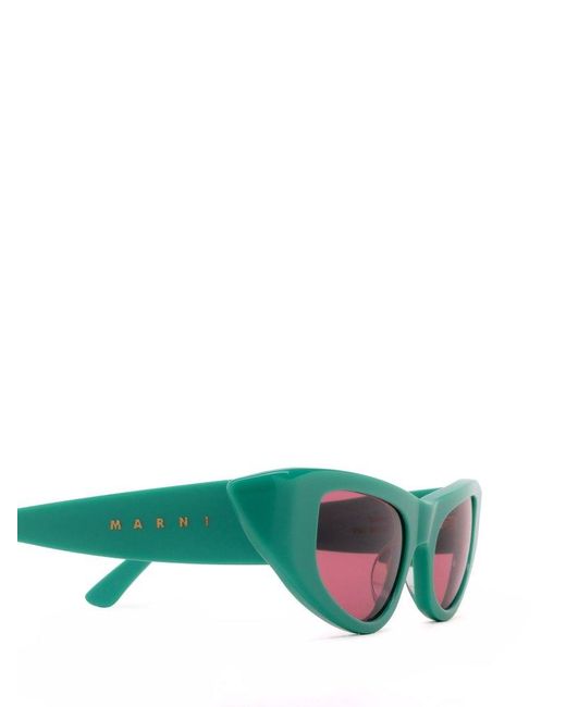 Marni White Sunglasses