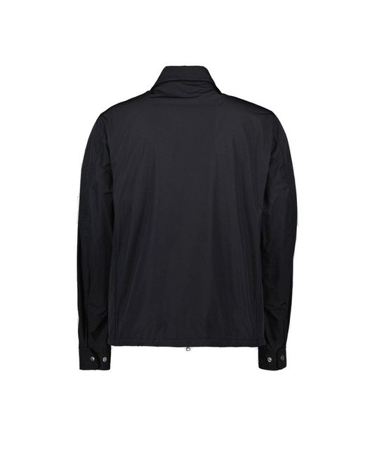 Moncler Black Epte Two-way Zip Jacket for men