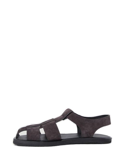 The Row Fisherman Sandals in White for Men | Lyst