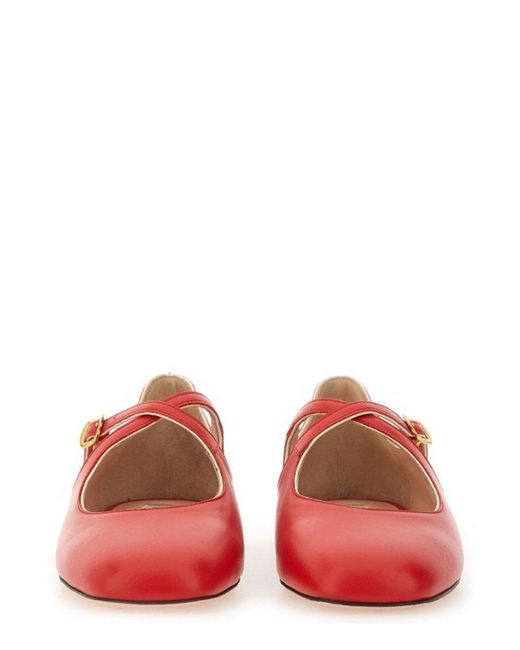 Bally Red Sandal Beliska