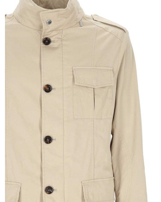 Moorer Natural Porto Utility Jacket for men