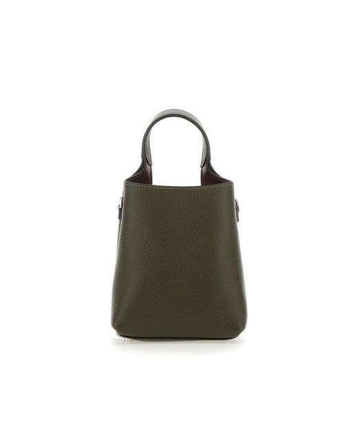 Tod's Green T-timeless Pendant Detail Micro Tote Bag