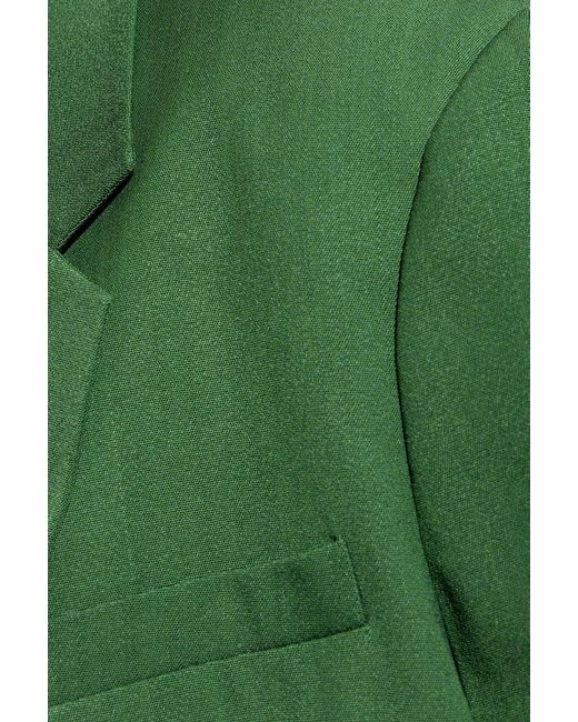 Jacquemus Green Single-Breasted Jacket 'Titolo' for men