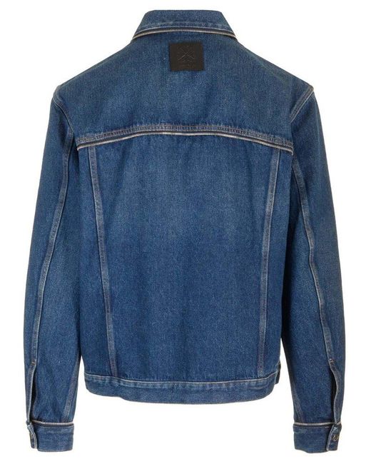 Off-White c/o Virgil Abloh Medium Blue Denim Jacket for men