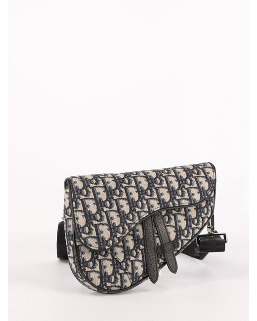 Dior Multicolor Saddle Oblique Mini Crossbody Bag for men