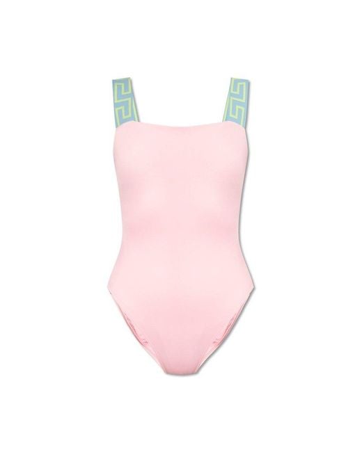Versace Pink One-Piece Swimsuit