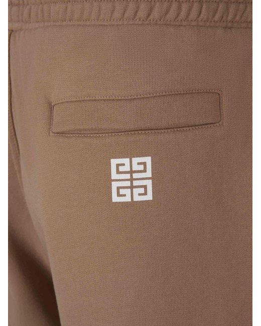 Givenchy Natural Logo Printed Bermuda Shorts for men