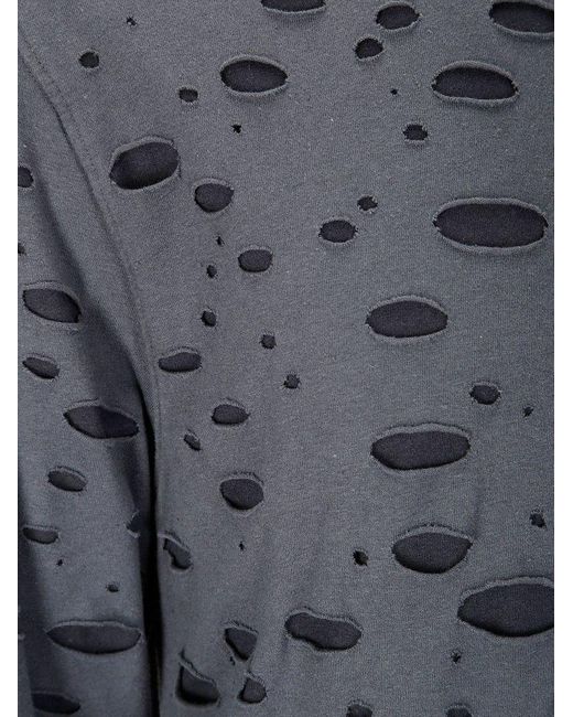 Acne Black Layered Knitted Top for men