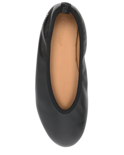 Off-White c/o Virgil Abloh Black High Heels Ballet Flats