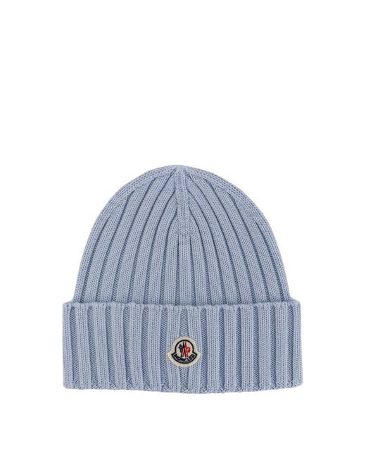 Moncler Blue Hat